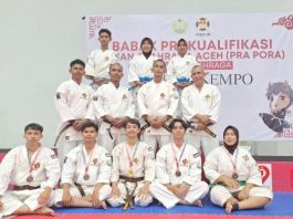 11 Atlet Kempo Bireuen Lolos ke PORA XV Aceh Jaya