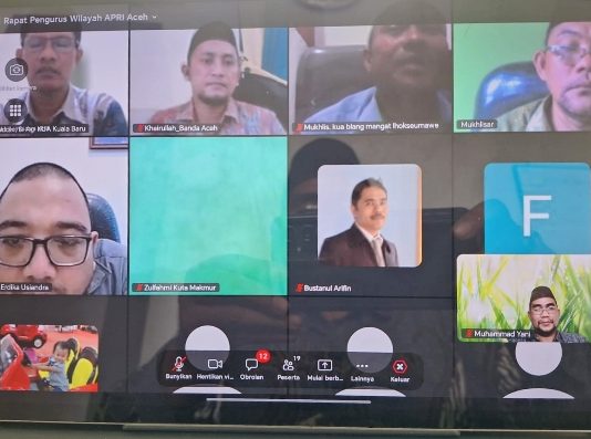 PW APRI Aceh Susun Agenda Peringatan Harlah ke-7
