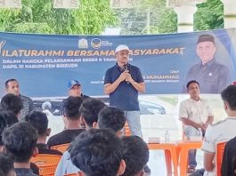 Reses di Bireuen, Yah Fud Komit Bina Generasi Pesepak Bola Muda
