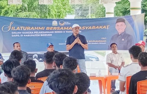 Reses di Bireuen, Yah Fud Komit Bina Generasi Pesepak Bola Muda