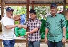 Sambut Hari Raya Idul Adha, HRD dan PKB Bireuen Bantu Sembako untuk Disabilitas