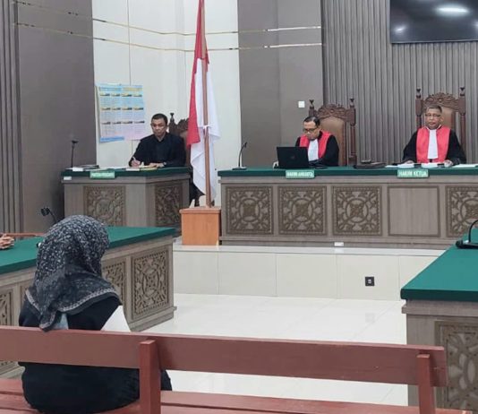 Terbukti Bersalah, Bendahara DPMGP-KB Bireuen Divonis Enam Tahun Penjara