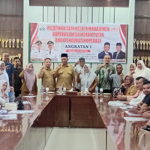 Cegah Penyimpangan, Pengurus Koperasi Desa Merah Putih di Bireuen Dilatih Kelola Usaha Secara Transparan