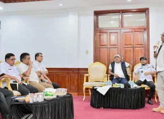 Bahas Percepatan Penanganan Pascabencana, Bupati Bireuen Terima Kunjungan Kerja Satgas PRR Aceh