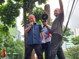 Desak Bahlil Batalkan PoD Blok Andaman, Warga Aceh Demo Kementerian ESDM
