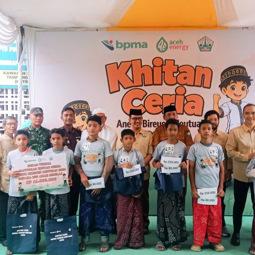 Tingkatkan Kesehatan Masyarakat, BPMA – PT Aceh Energy dan Pemkab Bireuen Gelar Khitan Ceria 2026 bagi 200 Anak