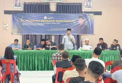 Reses Yah Fud di Peudada, Warga Minta Perbaikan Irigasi yang Rusak Akibat Banjir