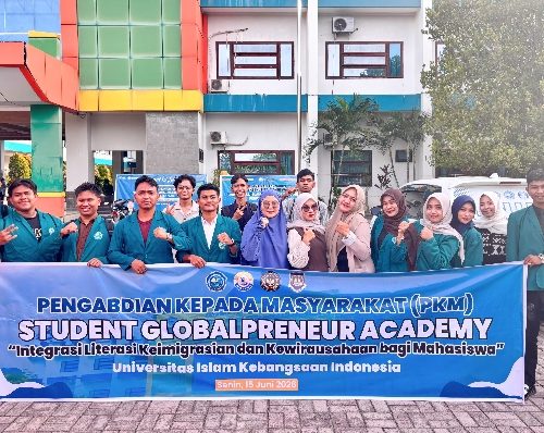 UNIKI Gelar Student Global Preneur Academy di Lhokseumawe, Bekali Mahasiswa Literasi Keimigrasian dan Jiwa Wirausaha Global