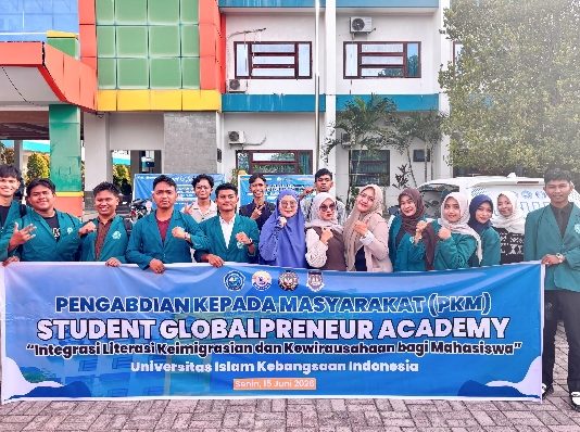 UNIKI Gelar Student Global Preneur Academy di Lhokseumawe, Bekali Mahasiswa Literasi Keimigrasian dan Jiwa Wirausaha Global