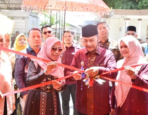 Pelatihan Tenun serta UMKM Warnai HUT Dekranasda dan HKG PKK di Bireuen