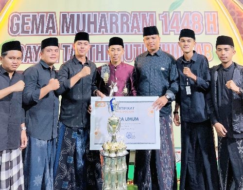 Aceh Tengah dan Bener Meriah Ukir Sejarah, Raih Juara Umum Gema Muharram 1448 H di Dayah Tauthiatuth Thullab Arongan