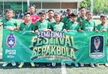 Menang Dramatis 4-3 atas Persas Sabang, PSSB Bireuen U-12 Raih Juara III Piala Presiden Regional Aceh