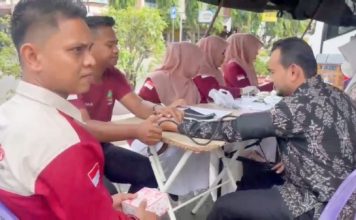 Aksi Donor Darah Mahasiswa Arsitektur Umuslim, Terkumpul 40 Kantong