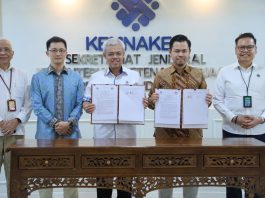 Kemnaker dan Huawei Perkuat Sinergi Pengembangan SDM melalui Pendidikan Vokasi dan Industri