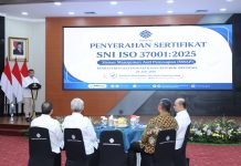 Raih Sertifikat ISO Anti Penyuapan, Kemnaker Perkuat Sistem Pengawasan