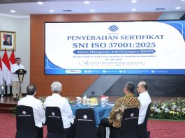 Raih Sertifikat ISO Anti Penyuapan, Kemnaker Perkuat Sistem Pengawasan