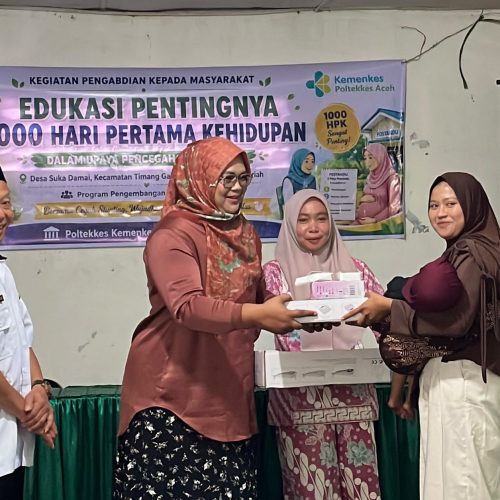 Program Pengembangan Desa Mitra, Poltekkes Kemenkes Aceh Laksanakan Pengabdian Masyarakat di Bener Meriah