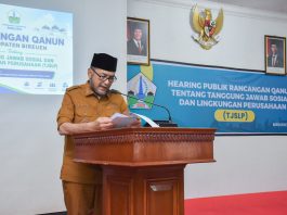 Banleg DPRK Bireuen Gelar Public Hearing Raqan TJSLP, Wabup Razuardi: Penyusunan Regulasi Harus Mampu Beri Kepastian bagi Dunia Usaha