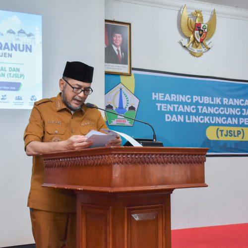 Banleg DPRK Bireuen Gelar Public Hearing Raqan TJSLP, Wabup Razuardi: Penyusunan Regulasi Harus Mampu Beri Kepastian bagi Dunia Usaha
