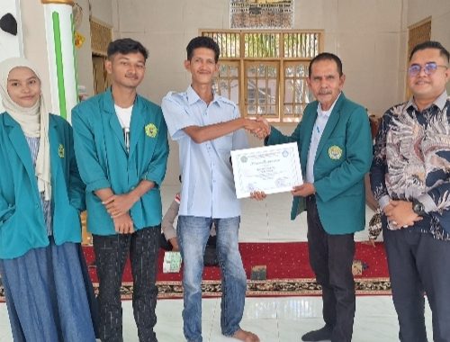 KKMT Umuslim di Pante Lhong Berakhir, Mahasiswa Tinggalkan Jejak Pengabdian Pascabanjir