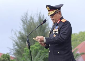 Wakapolda Aceh Pimpin Upacara Hari Bhayangkara ke-80, Bacakan Amanat Presiden RI