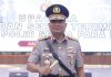 Kapolri Lantik Irjen Pol Ruddi Setiawan sebagai Kapolda Aceh