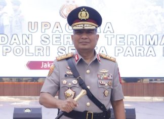Kapolri Lantik Irjen Pol Ruddi Setiawan sebagai Kapolda Aceh