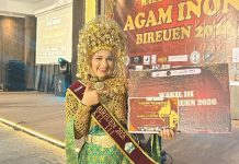 Qaffah Nafisa, Mahasiswi Agribisnis Fakultas Pertanian Umuslim Dinobatkan sebagai Wakil III Inong Bireuen 2026