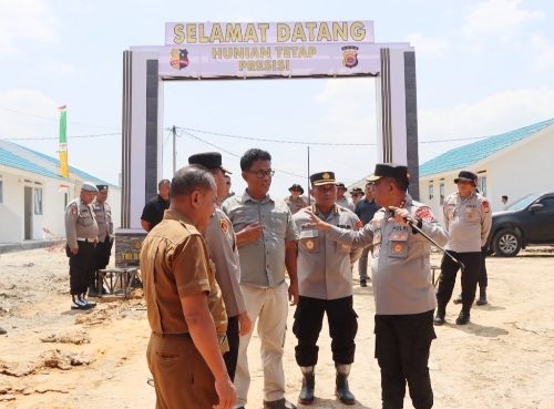 Kapolda Aceh Tinjau Kesiapan Hunian Tetap Presisi di Aceh Tamiang Jelang Peresmian