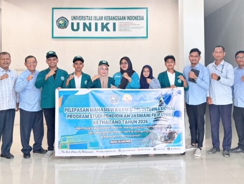 Perluas Jejaring Global, UNIKI Berangkatkan Mahasiswa KKM dan PPL Internasional ke Thailand