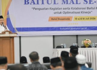 Wagub Aceh Minta Baitul Mal Kelola Zakat, Infak dan Sedekah Secara Transparan agar Dipercaya Masyarakat