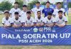 Tundukkan Persada 1-0, Juang FC Melaju ke Perempat Final Piala Soeratin U-17 Regional Aceh