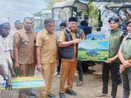 Lima Brigade Pangan di Bireuen Terima Alsintan, Bupati Mukhlis: Manfaatkan untuk Wujudkan Swasembada Pangan