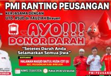 Besok PMI Ranting Peusangan Gelar Donor Darah di Cot Iju, Ajak Masyarakat Jadi Pendonor Sukarela