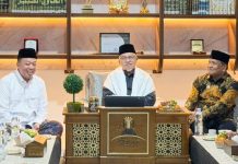 Didampingi Bupati Bireuen, Menteri ATR/BPN Temui Waled Nu dan Abu Mudi di Samalanga