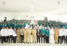 Sekda Pidie Jaya Sambut Ratusan Mahasiswa KKM UNIKI, Siap Wujudkan Gampong Tangguh dan Mandiri