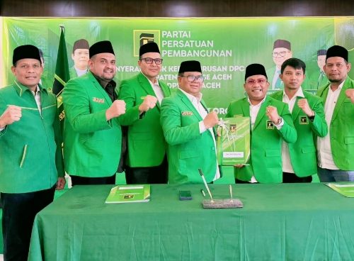 Terima SK Kepengurusan, Edi Saputra Siap Besarkan PPP di Bireuen