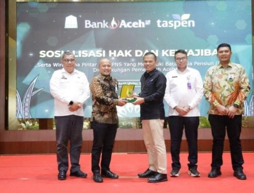 Bank Aceh Bersana Taspen Gelar Sosialisasi Hak dan Kewajiban serta Wirausaha Pintar bagi PNS Jelang Pensiun