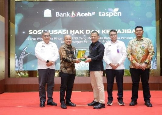 Bank Aceh Bersana Taspen Gelar Sosialisasi Hak dan Kewajiban serta Wirausaha Pintar bagi PNS Jelang Pensiun