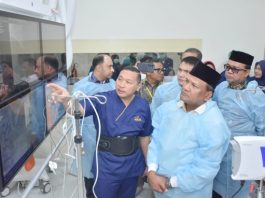 Bupati Mukhlis Resmikan Cath Lab RSUD dr. Fauziah, Pemasangan Ring Jantung Perdana di Bireuen Resmi Dimulai