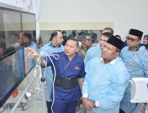 Bupati Mukhlis Resmikan Cath Lab RSUD dr. Fauziah, Pemasangan Ring Jantung Perdana di Bireuen Resmi Dimulai