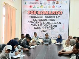 Pertanyakan Data dan Kepastian Pencairan Jadup, Koalisi Gerakan Masyarakat Sipil Bireuen Audiensi dengan BPBD