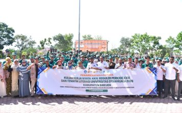 Penarikan Mahasiswa KKN USK, Wabup Razuardi: Terima Kasih atas Dedikasi dan Pengabdian kepada Masyarakat Bireuen