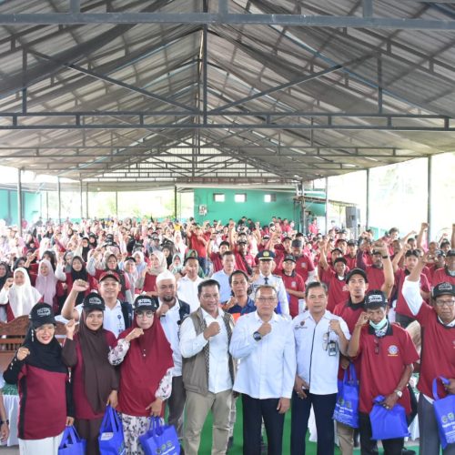 Edukasi Ratusan Penyintas Bencana, Politeknik Pelayaran Malahayati Gelar KPM Berdampak di Bireuen