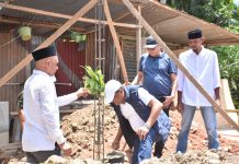 Bupati Bireuen Letakkan Batu Pertama Pembangunan 34 Unit Rumah Layak Huni