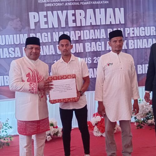 Bupati Bireuen Hadiri Penyerahan Remisi HUT ke-81 RI