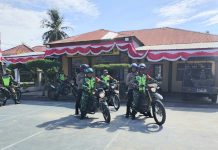 Komit Sinergi Jaga Keamanan, Polsek dan Koramil 07 Jangka Gelar Patroli