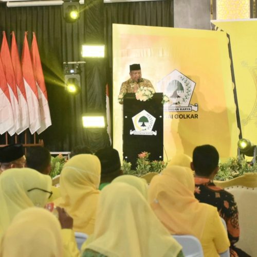 Hadiri Musda VII Golkar Bireuen, Bupati Mukhlis Harap Lahir Kepengurusan yang Solid dan Visioner