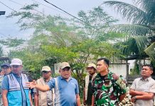 Kadistanbun Bireuen Terima Kunjungan Pangkogabwilhan I Letjen Kunto Arief Wibowo, Tinjau Lahan Sawah Bencana