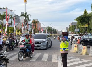 Gatur Pagi, Satlantas Polres Bireuen Ciptakan Ruang Keselamatan bagi Pengguna Jalan